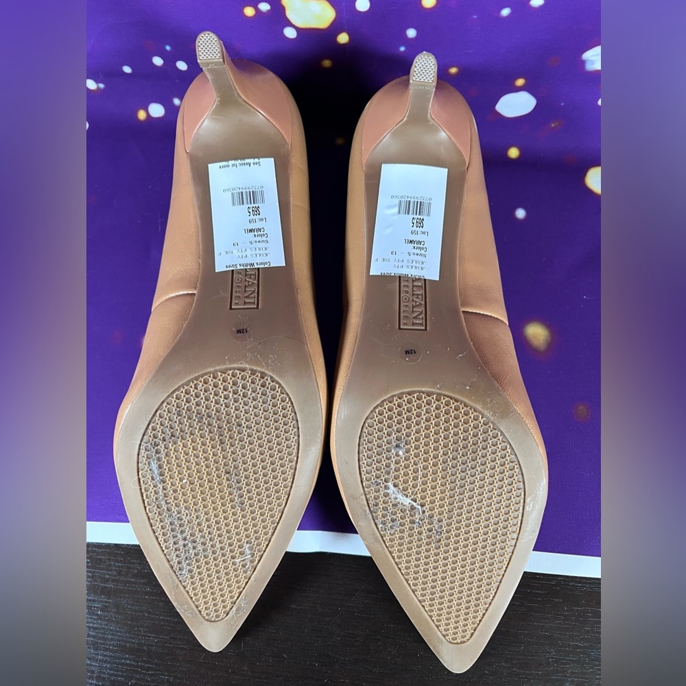 Alfani Women's Tan Heels - Picture 3 of 4